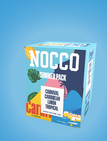 NOCCO Summer 4-Pack 330 ml Limited Edition